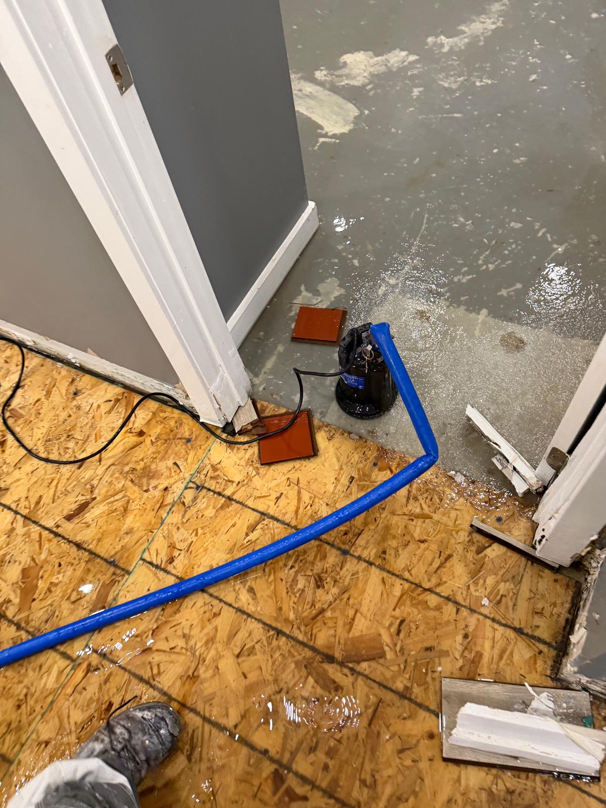 Flooded basement cleanup Scarborough
